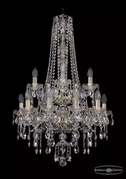 1415/10+5/200/h-92/2d/G Подвесная люстра Bohemia Ivele Crystal