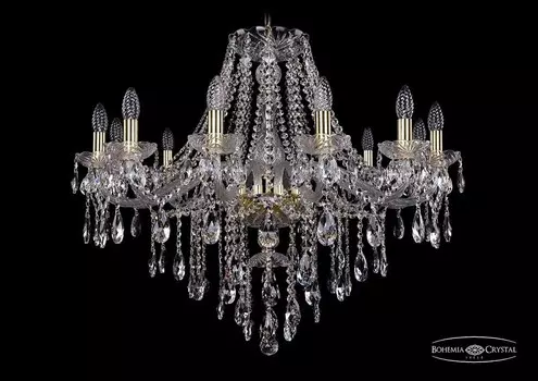1415/12/300/G Подвесная люстра Bohemia Ivele Crystal