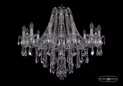 1415/12/300/Ni/Leafs Подвесная люстра Bohemia Ivele Crystal