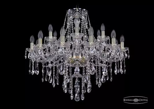 1415/12+6/300/G Подвесная люстра Bohemia Ivele Crystal