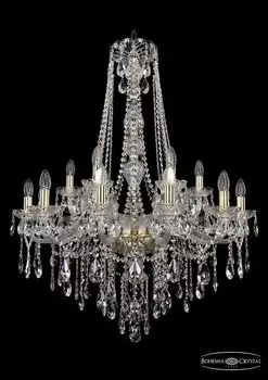 1415/12+6/300/h-108/G Подвесная люстра Bohemia Ivele Crystal