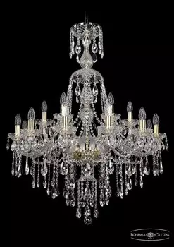 1415/12+6/300/XL-108/G Подвесная люстра Bohemia Ivele Crystal