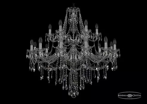 1415/12+6/360/2d/Ni Подвесная люстра Bohemia Ivele Crystal