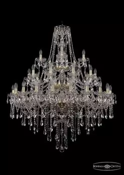1415/20+10+5/400/3d/Ni Подвесная люстра Bohemia Ivele Crystal