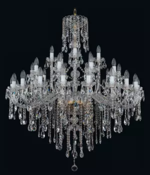 1415/20+10+5/400/G Подвесная люстра Bohemia Ivele Crystal