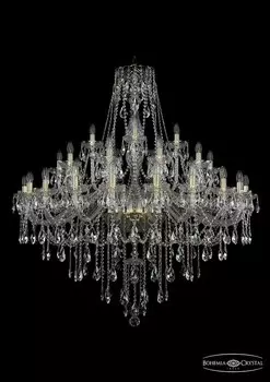 1415/20+10+5/460/G Подвесная люстра Bohemia Ivele Crystal