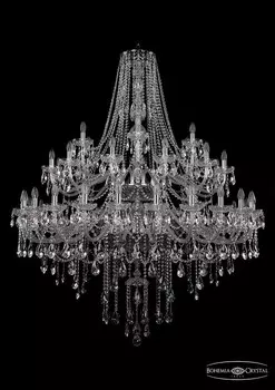 1415/24+12+6/530/2d/Ni Подвесная люстра Bohemia Ivele Crystal