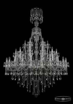 1415/24+12+6/530/XL-210/Ni Подвесная люстра Bohemia Ivele Crystal