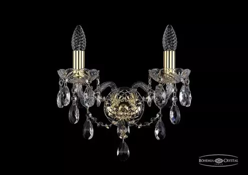 1415B/2/141/G Бра Bohemia Ivele Crystal