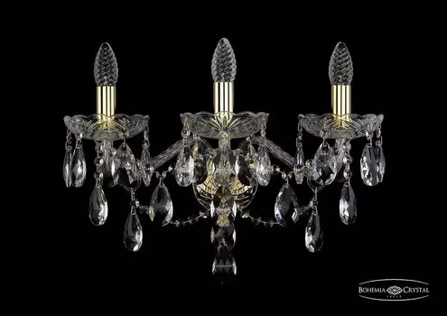 1415B/3/200/XL/G Бра Bohemia Ivele Crystal