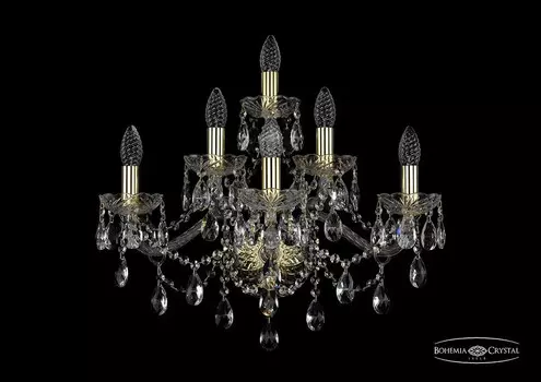 1415B/3+2+1/220/G Бра Bohemia Ivele Crystal