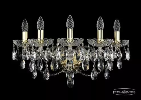 1415B/5/200/XL/G Бра Bohemia Ivele Crystal