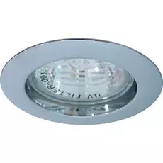 Светильник встраиваемый Feron DL307 потолочный MR16 G5.3 хром 15012