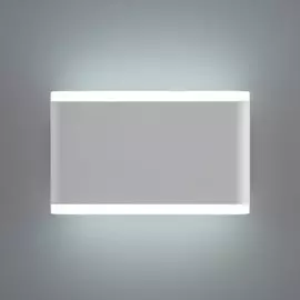 1505 TECHNO LED COVER белый Уличный настенный светодиодный светильник Elektrostandard a041314