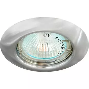 Светильник встраиваемый Feron DL13 потолочный MR16 G5.3 хром 15129