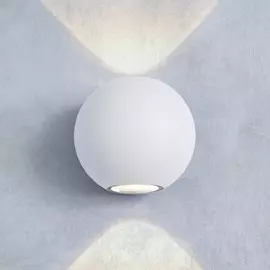 1566 TECHNO LED DIVER белый Уличный настенный светодиодный светильник Elektrostandard (a038537)