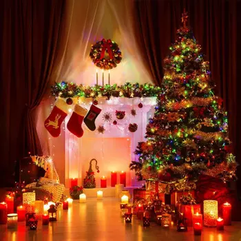 15м. Гирлянда нить RGB IP20 Eurosvet 400-005 (a044100)