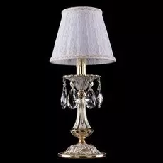 1702L/1-30/GW/SH13A-160 Настольная лампа Bohemia Ivele Crystal