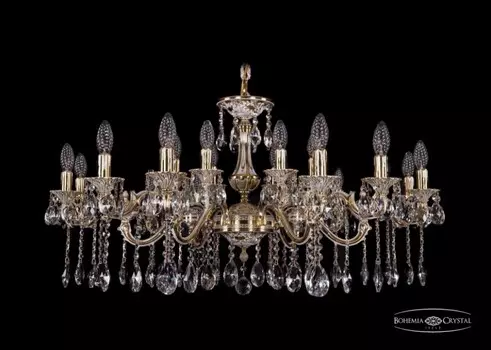 1703/18/225+125/A/GW Подвесная люстра Bohemia Ivele Crystal