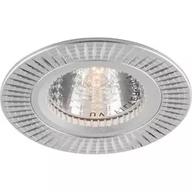 Светильник встраиваемый Feron GS-M369 потолочный MR16 G5.3 серебристый 17933
