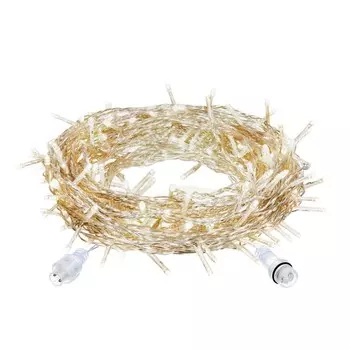 1*4м. Электрогирлянда-конструктор ''Занавес'' 192LED (теплый) IP44 Vegas 55029