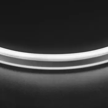 1м. Неоновая лента белого цвета 4000К, 9,6W, 220V, 120LED/m, IP65 Neoled Lightstar 430104