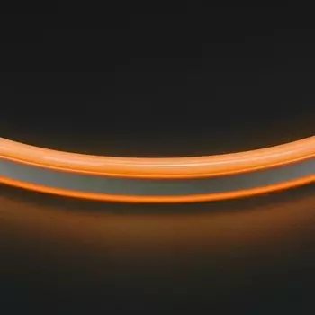 1м. Неоновая лента янтарного цвета 9,6W, 220V, 120LED/m, IP65 Neoled Lightstar 430103
