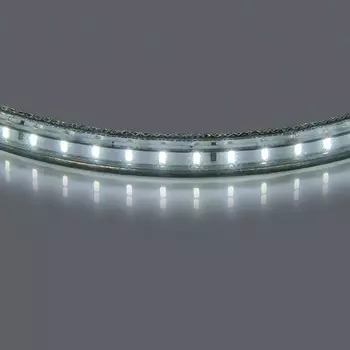 1м. Светодиодная лента белого цвета 3014, 4200К, 220V, 120LED/m, IP65 Lightstar 402034