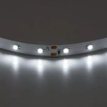 1м. Светодиодная лента белого цвета 3528, 4200К, 4,8W, 12V, 60LED/m, IP20 Lightstar 400004
