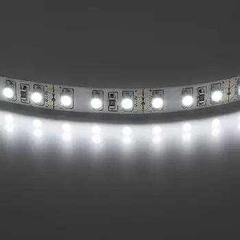 1м. Светодиодная лента белого цвета 4200К, 9,6W, 12V, 120LED/m, IP20 Lightstar 400014