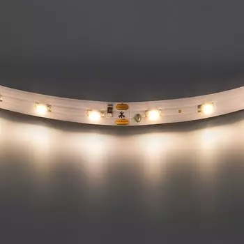 1м. Светодиодная лента теплого цвета 3528, 2700К, 4,8W, 12V 60LED/m, IP20 Lightstar 400002