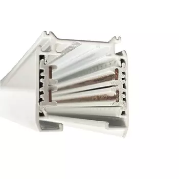 1м. Трехфазный накладной шинопровод Ш35.5хВ32.8 мм Wertmark WTF WTF.I5.001