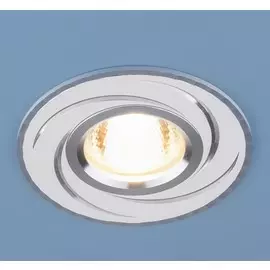 2002 MR16 WH Встраиваемый точечный светильник Elektrostandard белый/хром (a031863)