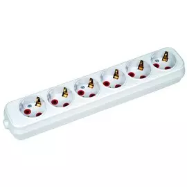 200-602-601 Удлинитель 6 гн с/з 2м Horoz HRZ00001529