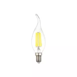 Филаментная светодиодная лампа E14 6W 4200К (белый) C37L-F Filament Ambrella light (202215)