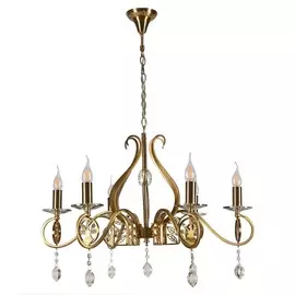 2031/6H-BRGD-CGN Люстра подвесная Lumien Hall Ауэрель