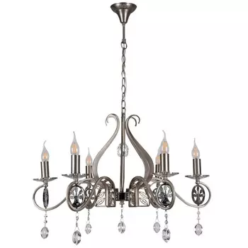 2031/6H-SNCR-CL Люстра подвесная Lumien Hall Ауэрель