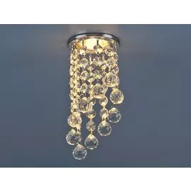 205C-C MR16 CH/CL хром/прозрачный Встраиваемый точечный светильник Elektrostandard 4690389029486 (a030715)