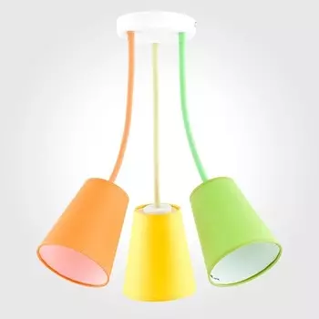 2106 Wire Colour Потолочная люстра TK Lighting