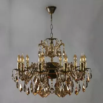 2118/10 PB Подвесная люстра Ambiente Granada Honey Leaf