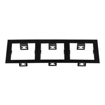 214537 Рамка для трех встраиваемых светильников Lightstar Triple Quadro серии Domino