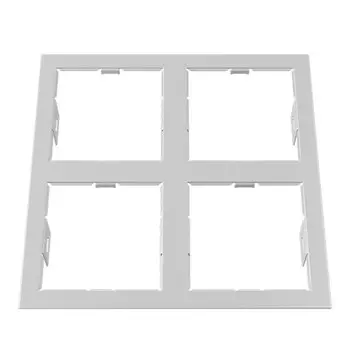 214546 Рамка для четырех встраиваемых светильников Lightstar Quadro серии Domino