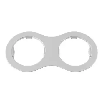 214626 Рамка для двух встраиваемых светильников Lightstar Double Round серии Domino