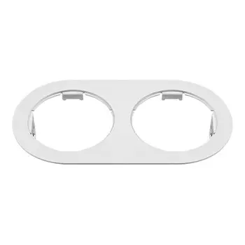 214656 Рамка для двух встраиваемых светильников Lightstar Double Round серии Domino