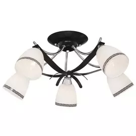 221.59.5 Люстра потолочная Katarini Silver Light 5XЕ14X60W