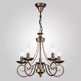 22404/5 Подвесная люстра Eurosvet 22404 черный с золотом