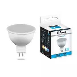 Лампа светодиодная Feron LB-26 MR16 G5.3 7W 6400K 25237
