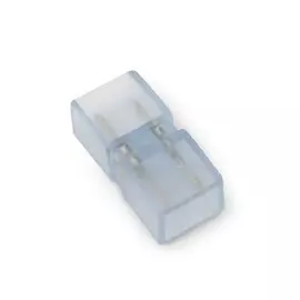 25шт. Соединитель контактный прямой для светодиодных лент 220V, 2 контакта Uniel UTC-K-12/A67-NNN CLEAR 025 POLYBAG (UL-00000868)