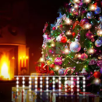 2*2,6м. Гирлянда занавес Роса RGB Eurosvet 230V 200-006 (a060419)