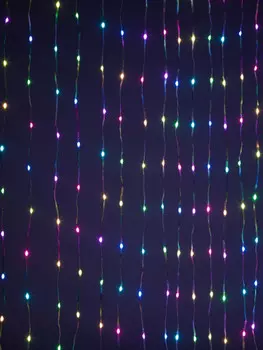 2*2м. Гирлянда RGB занавес 400LED Эра ERASG -02 управление через мобильное приложение (Б0060433)